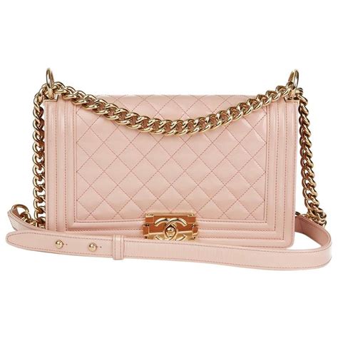 chanel boy light pink|chanel bag.